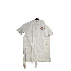 The Vinny Pro-Celebrity Invitational White Bathrobe 1X/2X Big Resort & Spa 100%